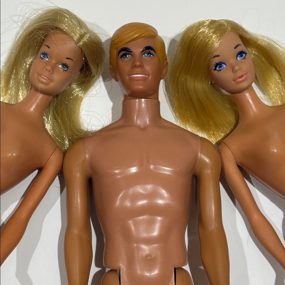1970’s Sunset Malibu Barbie Ken and PJ